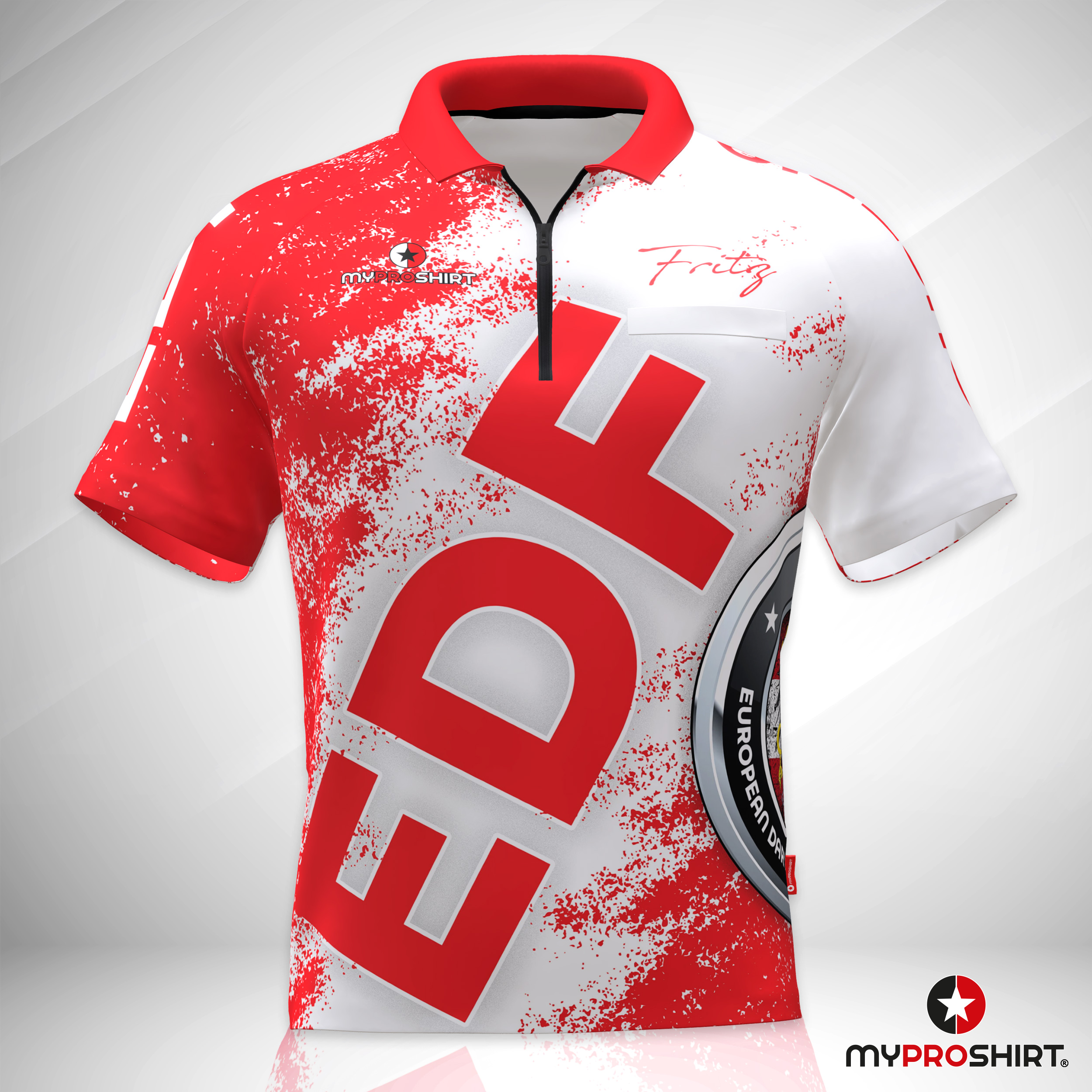 Dartshirt edf austria front
