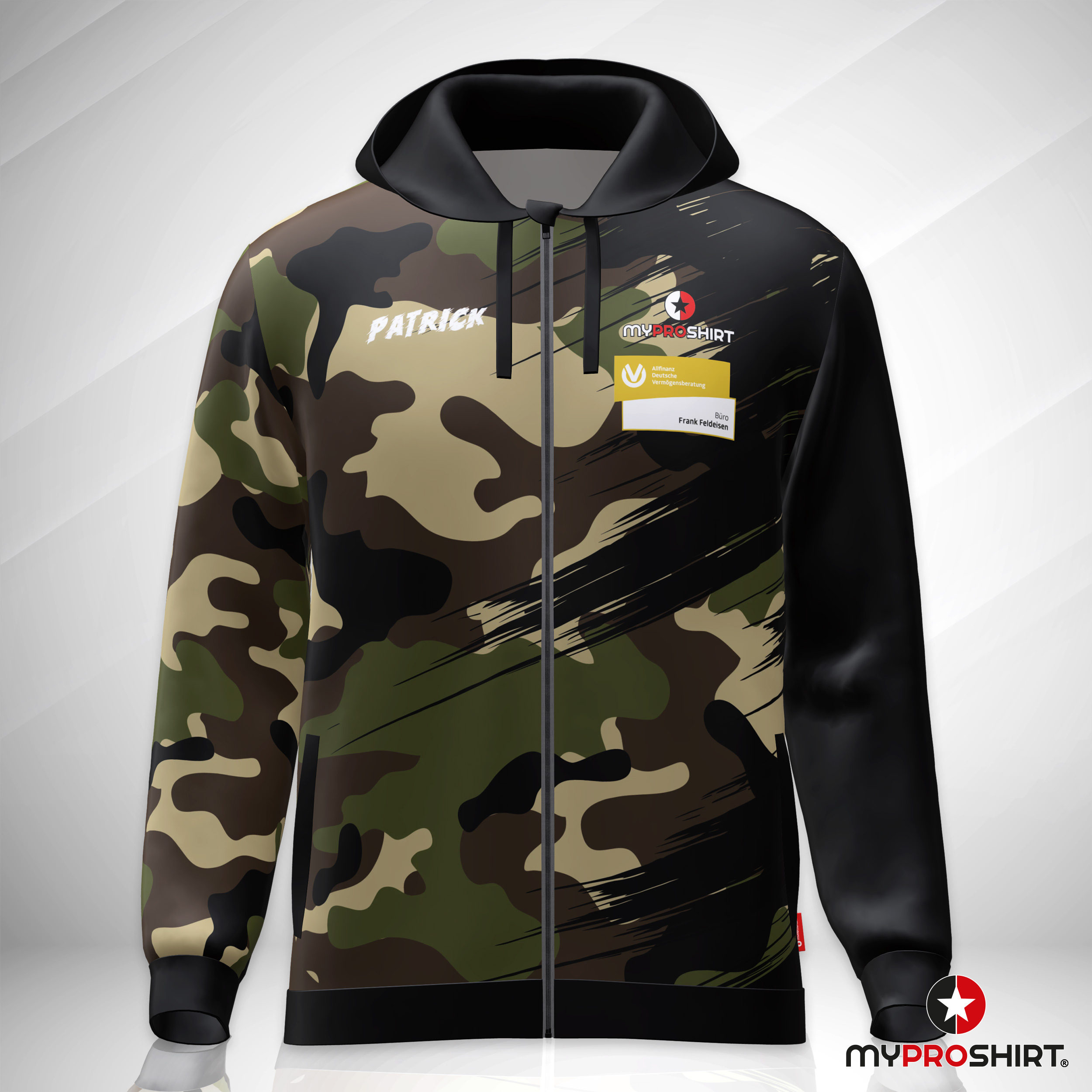 Hoodie crazy tornados front