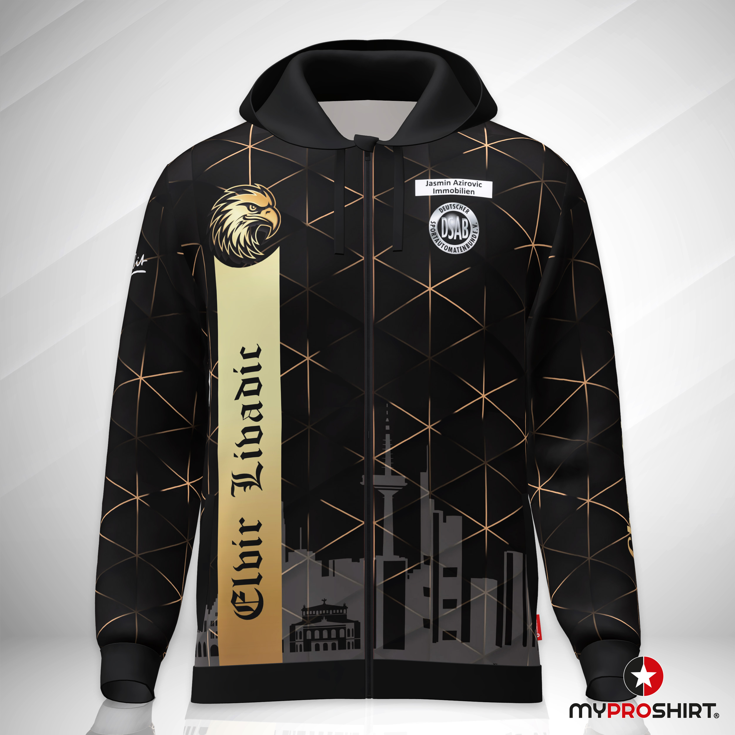 Hoodie frankfurter jungs front