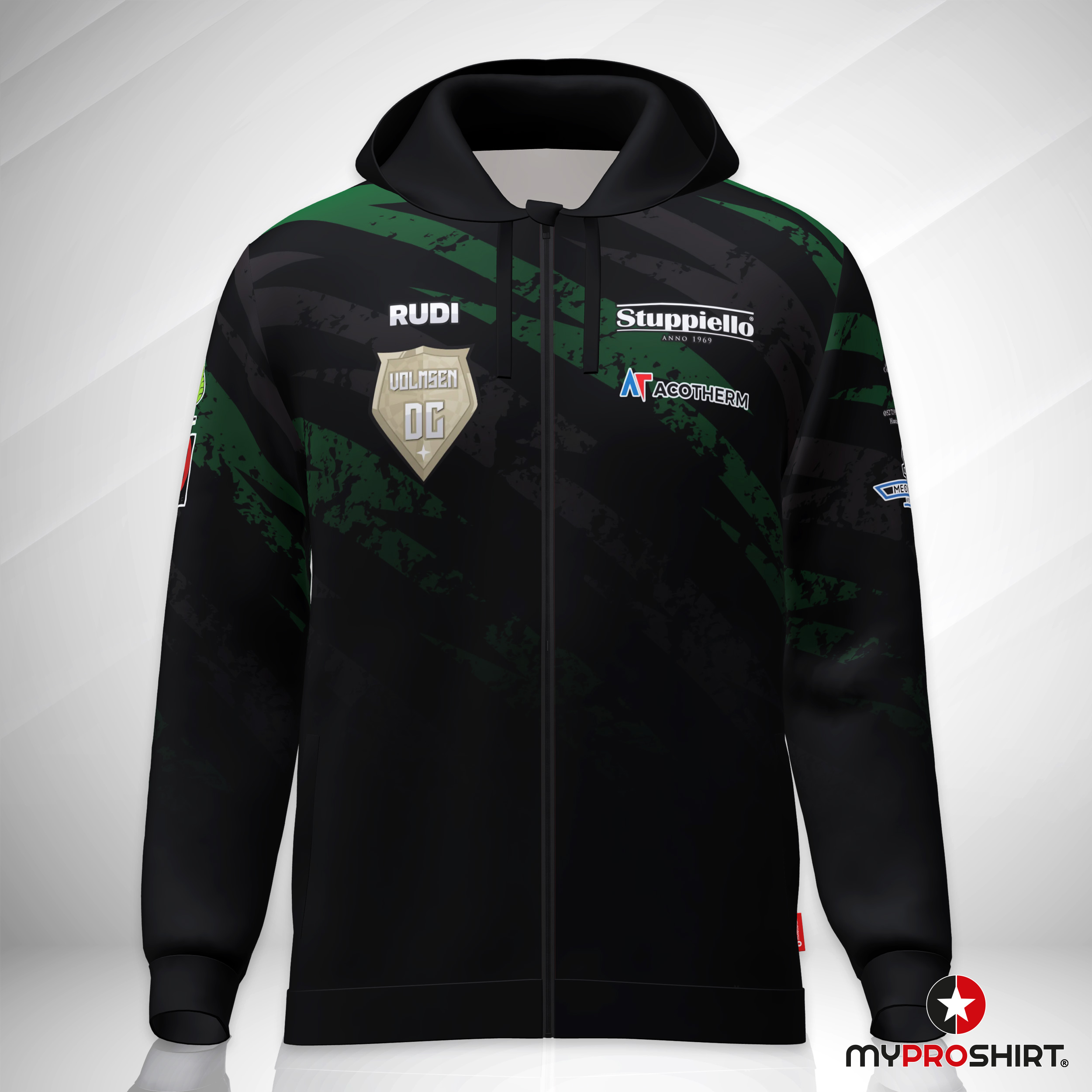 Hoodie volmsen dc front