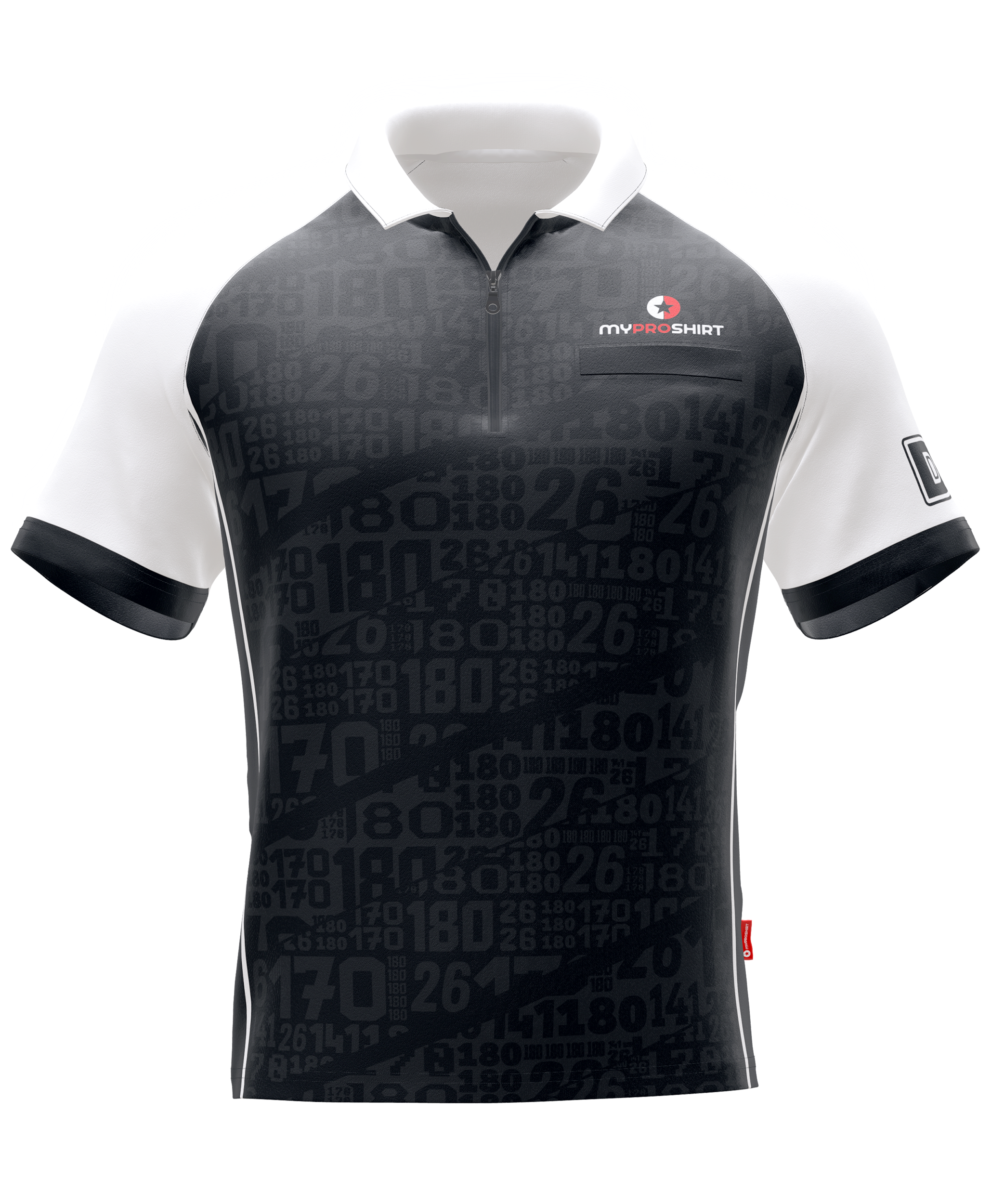 Shirt Numbers BW Front1